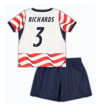Verenigde Staten Chris Richards #3 Thuis tenue Kinder WK 2026 Korte Mouw (+ Korte broeken)