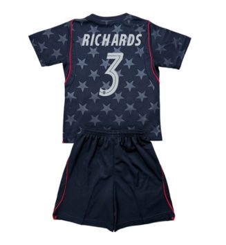 Verenigde Staten Chris Richards #3 Uit tenue Kinder WK 2026 Korte Mouw (+ Korte broeken)