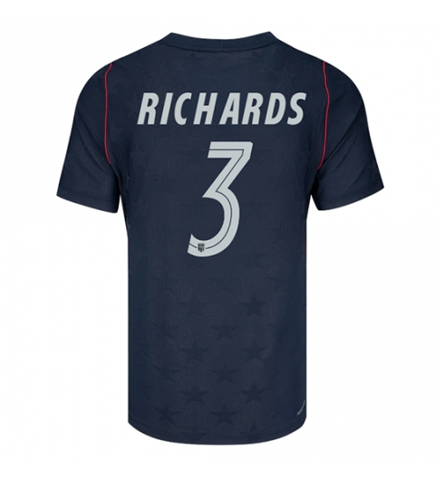 Verenigde Staten Chris Richards #3 Uit tenue WK 2026 voetbaltenue met naam Verenigde Staten Chris Richards #3 Uit tenue WK 2026 voetbaltenue met naam