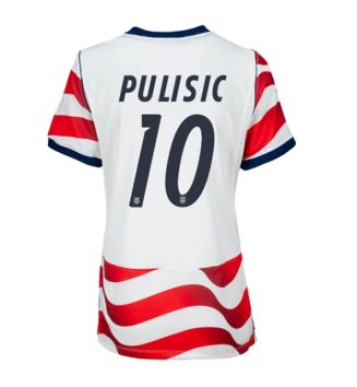 Verenigde Staten WK 2026 Christian Pulisic #10 Thuis tenue Dames Korte Mouw Kopen