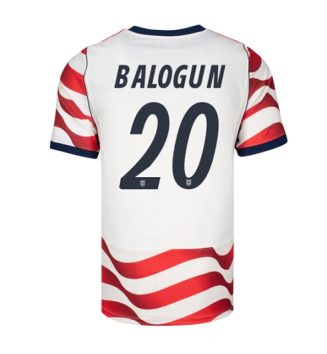 Verenigde Staten Folarin Balogun #20 Thuis tenue WK 2026 voetbaltenue met naam