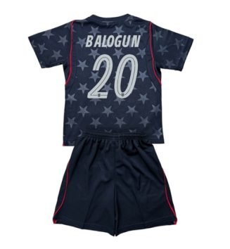 Verenigde Staten Folarin Balogun #20 Uit tenue Kinder WK 2026 Korte Mouw (+ Korte broeken)