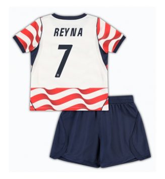 Verenigde Staten Giovanni Reyna #7 Thuis tenue Kinder WK 2026 Korte Mouw (+ Korte broeken)