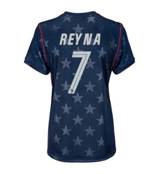 Verenigde Staten WK 2026 Giovanni Reyna #7 Uit tenue Dames Korte Mouw Kopen