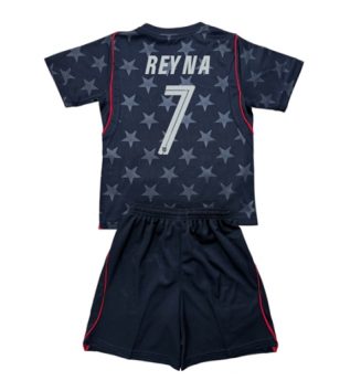 Verenigde Staten Giovanni Reyna #7 Uit tenue Kinder WK 2026 Korte Mouw (+ Korte broeken)