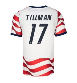 Verenigde Staten Malik Tillman #17 Thuis tenue WK 2026 voetbaltenue met naam Verenigde Staten Malik Tillman #17 Thuis tenue WK 2026 voetbaltenue met naam
