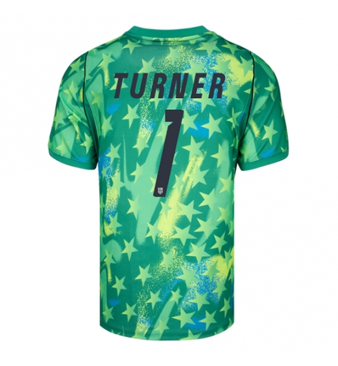 Verenigde Staten Matt Turner #1 Keeper Thuis tenue WK 2026 voetbaltenue met naam Verenigde Staten Matt Turner #1 Keeper Thuis tenue WK 2026 voetbaltenue met naam