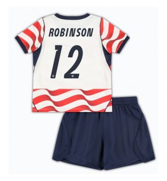 Verenigde Staten Miles Robinson #12 Thuis tenue Kinder WK 2026 Korte Mouw (+ Korte broeken)