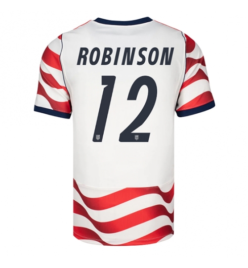 Verenigde Staten Miles Robinson #12 Thuis tenue WK 2026 voetbaltenue met naam Verenigde Staten Miles Robinson #12 Thuis tenue WK 2026 voetbaltenue met naam