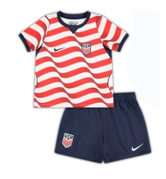 Verenigde Staten Thuis tenue Kinder WK 2026 Korte Mouw (+ Korte broeken)