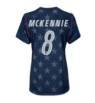 Verenigde Staten WK 2026 Weston McKennie #8 Uit tenue Dames Korte Mouw Kopen