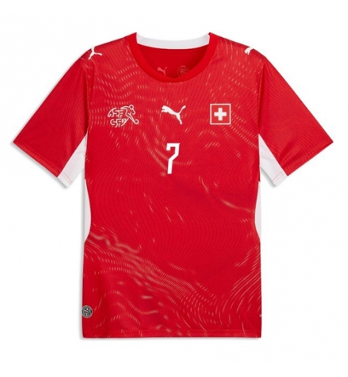 Zwitserland Breel Embolo #7 Thuis tenue WK 2026 voetbalshirts outlet 2 Zwitserland Breel Embolo #7 Thuis tenue WK 2026 voetbalshirts outlet 2
