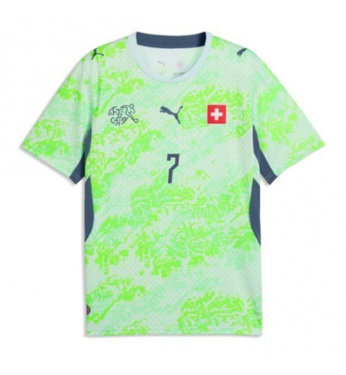Zwitserland Breel Embolo #7 Uit tenue WK 2026 voetbalshirts outlet 2 Zwitserland Breel Embolo #7 Uit tenue WK 2026 voetbalshirts outlet 2