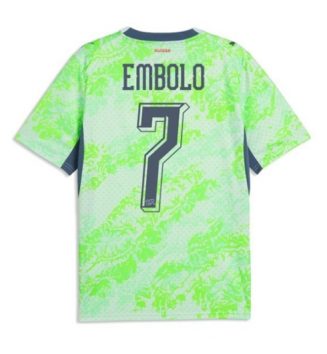 Zwitserland Breel Embolo #7 Uit tenue WK 2026 voetbalshirts outlet Zwitserland Breel Embolo #7 Uit tenue WK 2026 voetbalshirts outlet