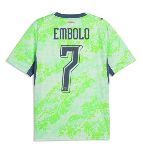 Zwitserland Breel Embolo #7 Uit tenue WK 2026 voetbalshirts outlet Zwitserland Breel Embolo #7 Uit tenue WK 2026 voetbalshirts outlet