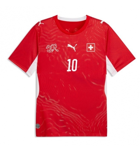 Zwitserland Granit Xhaka #10 Thuis tenue WK 2026 voetbalshirts outlet 2 Zwitserland Granit Xhaka #10 Thuis tenue WK 2026 voetbalshirts outlet 2