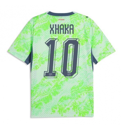 Zwitserland Granit Xhaka #10 Uit tenue WK 2026 voetbalshirts outlet Zwitserland Granit Xhaka #10 Uit tenue WK 2026 voetbalshirts outlet