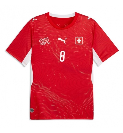 Zwitserland Remo Freuler #8 Thuis tenue WK 2026 voetbalshirts outlet 2 Zwitserland Remo Freuler #8 Thuis tenue WK 2026 voetbalshirts outlet 2