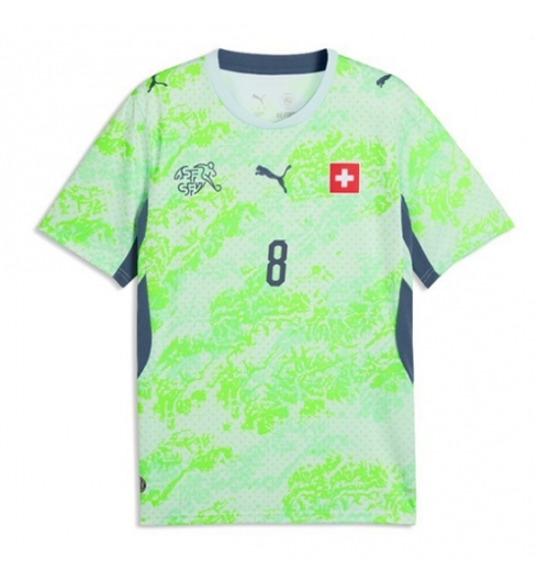 Zwitserland Remo Freuler #8 Uit tenue WK 2026 voetbalshirts outlet 2 Zwitserland Remo Freuler #8 Uit tenue WK 2026 voetbalshirts outlet 2