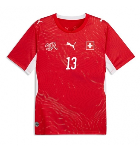 Zwitserland Ricardo Rodriguez #13 Thuis tenue WK 2026 voetbalshirts outlet 2 Zwitserland Ricardo Rodriguez #13 Thuis tenue WK 2026 voetbalshirts outlet 2
