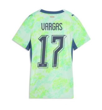 Zwitserland Ruben Vargas #17 Uit tenue Dames WK 2026 Korte Mouw Kopen