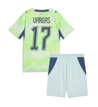 Zwitserland Ruben Vargas #17 Uit tenue Kinder WK 2026 Korte Mouw (+ Korte broeken)