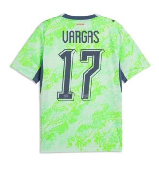 Zwitserland Ruben Vargas #17 Uit tenue WK 2026 voetbalshirts outlet Zwitserland Ruben Vargas #17 Uit tenue WK 2026 voetbalshirts outlet