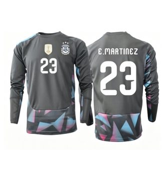 Argentinië Emiliano Martinez #23 Keeper Thuis tenue WK 2026 Lange Mouwen