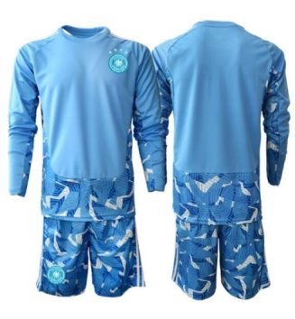 Duitsland Keeper Uit tenue Kinder WK 2026 Lange Mouwen (+ broek) Duitsland Keeper Uit tenue Kinder WK 2026 Lange Mouwen (+ broek)
