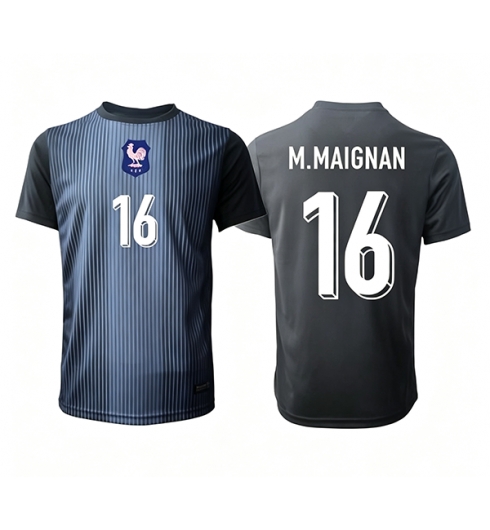 Frankrijk Mike Maignan #16 Keeper Thuis tenue WK 2026 Korte Mouw Kopen Frankrijk Mike Maignan #16 Keeper Thuis tenue WK 2026 Korte Mouw Kopen
