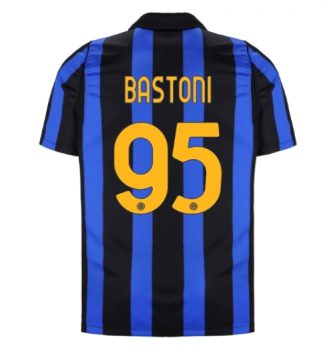 Inter Milan Alessandro Bastoni #95 Thuis tenue 2026-27 Korte Mouw Kopen Inter Milan Alessandro Bastoni #95 Thuis tenue 2026-27 Korte Mouw Kopen