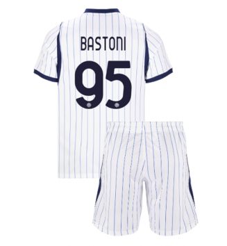 Inter Milan Alessandro Bastoni #95 Uit tenue Kinder 2026-27 Korte Mouw (+ Korte broeken) Inter Milan Alessandro Bastoni #95 Uit tenue Kinder 2026-27 Korte Mouw (+ Korte broeken)
