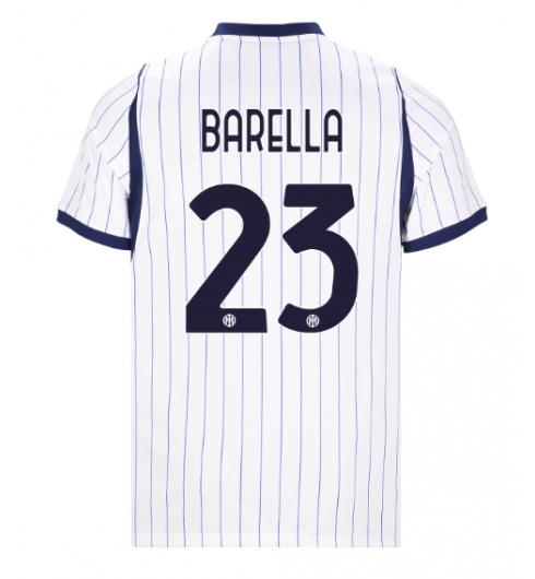 Inter Milan Nicolo Barella #23 Uit tenue 2026-27 Korte Mouw Kopen Inter Milan Nicolo Barella #23 Uit tenue 2026-27 Korte Mouw Kopen
