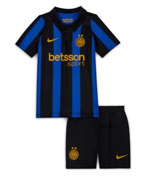 Inter Milan Thuis tenue Kinder 2026-27 Korte Mouw (+ Korte broeken)