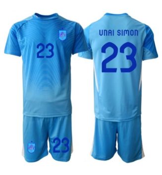 Spanje Unai Simon #23 Keeper Thuis tenue Kinder WK 2026 Korte Mouw (+ Korte broeken)