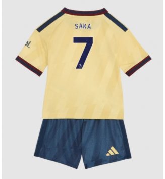 Arsenal Bukayo Saka #7 Derde tenue Kinder 2026-27 Korte Mouw (+ Korte broeken)
