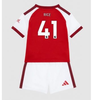 Arsenal Declan Rice #41 Thuis tenue Kinder 2026-27 Korte Mouw (+ Korte broeken)