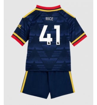 Arsenal Declan Rice #41 Uit tenue Kinder 2026-27 Korte Mouw (+ Korte broeken)