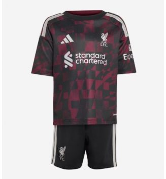 Liverpool Derde tenue Kinder 2026-27 Korte Mouw (+ Korte broeken) Liverpool Derde tenue Kinder 2026-27 Korte Mouw (+ Korte broeken)