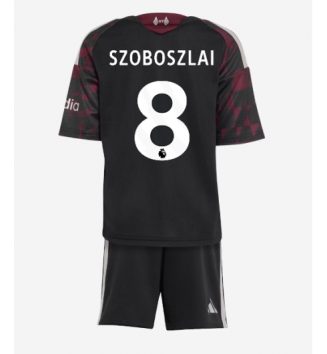 Liverpool Dominik Szoboszlai #8 Derde tenue Kinder 2026-27 Korte Mouw (+ Korte broeken) Liverpool Dominik Szoboszlai #8 Derde tenue Kinder 2026-27 Korte Mouw (+ Korte broeken)
