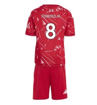 Liverpool Dominik Szoboszlai #8 Thuis tenue Kinder 2026-27 Korte Mouw (+ Korte broeken) Liverpool Dominik Szoboszlai #8 Thuis tenue Kinder 2026-27 Korte Mouw (+ Korte broeken)