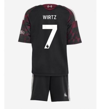 Liverpool Florian Wirtz #7 Derde tenue Kinder 2026-27 Korte Mouw (+ Korte broeken) Liverpool Florian Wirtz #7 Derde tenue Kinder 2026-27 Korte Mouw (+ Korte broeken)