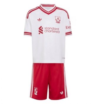 Liverpool Uit tenue Kinder 2026-27 Korte Mouw (+ Korte broeken) Liverpool Uit tenue Kinder 2026-27 Korte Mouw (+ Korte broeken)