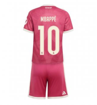 Real Madrid Kylian Mbappe #10 Derde tenue Kinder 2026-27 voetbaltenue met Short