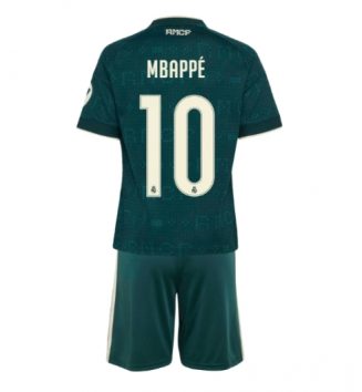 Real Madrid Kylian Mbappe #10 Uit tenue Kinder 2026-27 voetbaltenue met Short